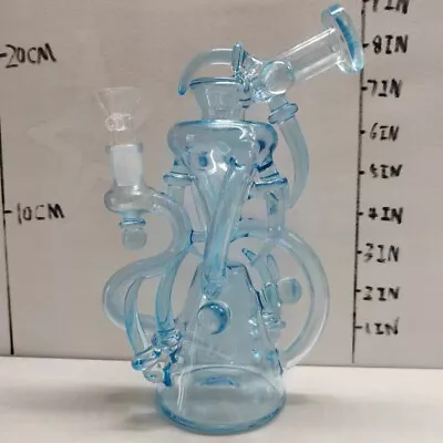 8.5  Shisha Klein Vortex Recycler Tobacco Smoking Water Pipe Hookah Bubbler Bong • $79.99