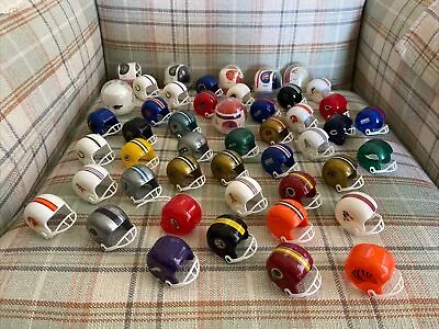 Lot Of 37 Vintage Gumball Prize Mini NFL Plastic Football Helmets • $39.99