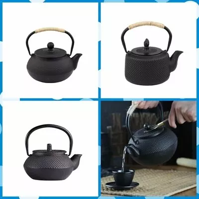 Rope Wrapping Handle Cast Iron Pot Teapot Boiling Water Kettle  Puer Tea • $40.73