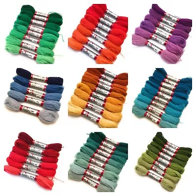 Sets Of Appletons Wool Skeins Colour Range - Tapestry 4ply & Crewel 2ply Yarn  • £9.32