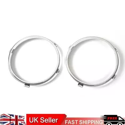 2x Mounting Bracket 7inch LED Headlight Round Ring Fit For Wrangler JK UK • £16.78