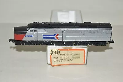 N Scale Con-Cor Japan Amtrak Phase 1 Alco PA Locomotive Train • $14.35