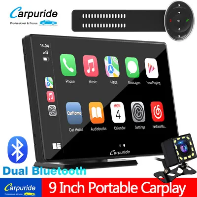 Carpuride 9  Wireless Apple Carplay Car Radio Bluetooth Android Auto Airplay FM • £235.99