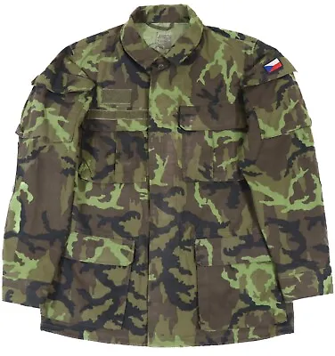 XLarge - Czech Army M95 Woodland Camo Combat Field Jacket Military Uniform Parka • $58.95