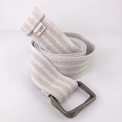 Vintage GUESS Women’s Fabric Webbing Belt Fits Up To 48in/120cm Waist • $19.99