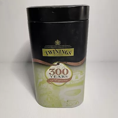 Twinings Tea Tin 300 Years Of Expertise Limited Edition 2006 Collectable • $33