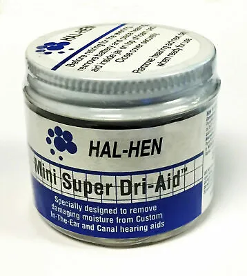 Hal-Hen Mini Super Dri-Aid Hearing Aid Dehumidifier • $15.01