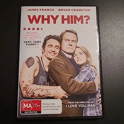 Why Him? (DVD 2017) James Franco Bryan Cranston   -  Region 4 • $6