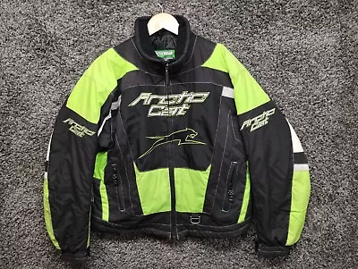 Team Arctic Cat Snowmobile Jacket Adult Medium Green Arcticwear Lime Green • $89.97