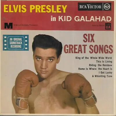 £9.99 • Buy Elvis Presley Kid Galahad Ex Copy 1st UK Press Laminated Flipback UK 45 7  EP