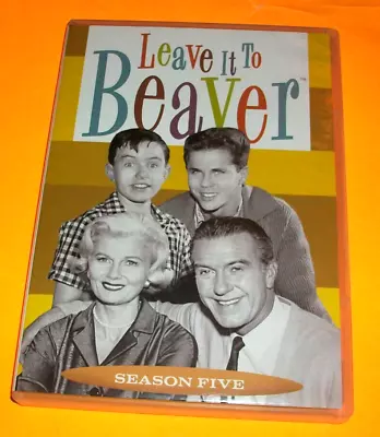 ⭐ Leave It To Beaver Season 5 Five - 6x Dvd Set • $14.58