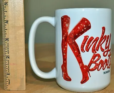  Kinky Boots  Souvenir Ceramic Coffee Mug Cup Musical Play Broadway 12 Fl. Ounce • $19.99