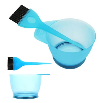 Bowl Kit For Hair Tint Hair Mixing Dye Color Color Brush Hair • £5.12