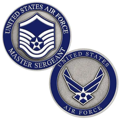 NEW USAF U.S. Air Force Master Sergeant Challenge Coin. • $15.99