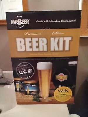 Mr. Beer Premium Gold Edition Home Brewing Beer Kit Makes 2 Gallons Microbrewery • $29.99