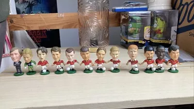 MANCHESTER UNITED Corinthian Football Figures **BUNDLE** **COLLECTORS ITEM** • £25