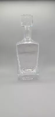 Badash Crystal Glass Decanter Square European Mouth Blown Handmade 28 Oz New • $56.50