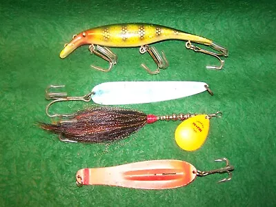 Lot Of 4 Musky Lures - Used • $7.95