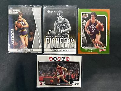 4x Pete Maravich Panini Prestige  Upperdeck Topps Lot!! • $0.99