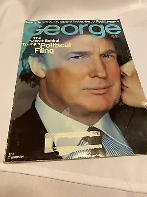 George Magazine Feb/March 2000 Donald Trump • $70