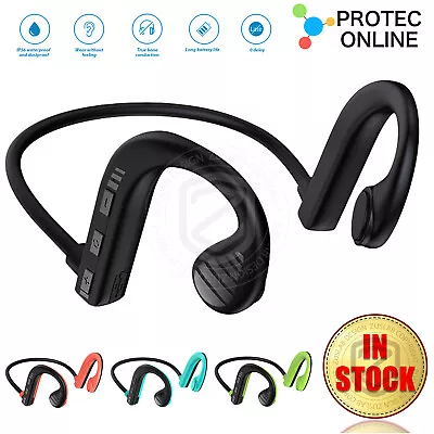 Open Ear Wireless Sports Headphones EarPhones Bluetooth Waterproof For Outdoor • $9.95