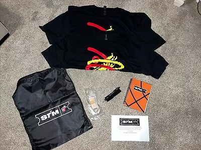 Miami Heat STM  2 T-shirts String Backpack Notebook Pen Charger New!!! • $39.99