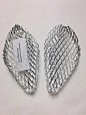 08-20 Suzuki Hayabusa Gsxr 1300 Chrome Nose Cowl Grills Screens Mesh Vents Mesh • $24.99