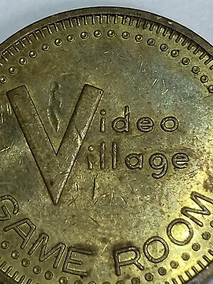 Vintage Video Village Arcade Game Token - Rare - Look!! • $9.77