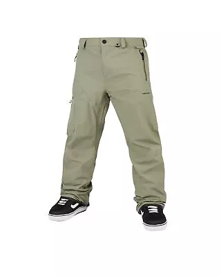 Volcom L Gore-Tex Men's Snow Pants Light Military X-Large • $192