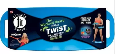 Simply Fit Board The Workout Balance Board With A Twist BLUE • $35