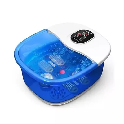 Arealer Foot Spa Bath Massager W/ Automatic Foot Massage Rollers & Temp Control • $9.99