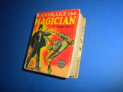 MANDRAKE THE MAGICIAN - AND THE MIDNIGHT MONSTER - Big/Better Little Book 1939 • $21.25