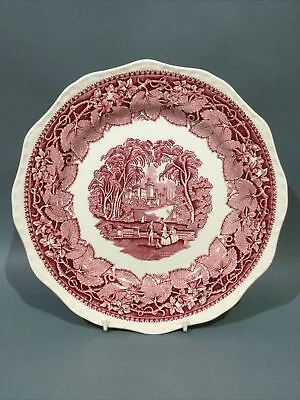 Masons Ironstone “ Pink Vista “  Dinner Plate • £11.95