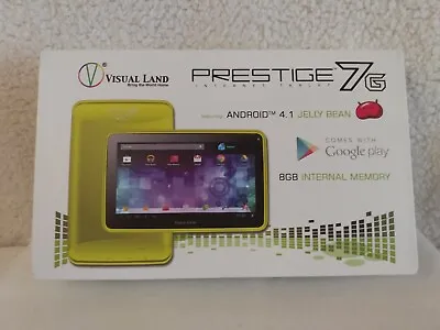 Visual Land Prestige 7D Internet Tablet Android 4.1 Jelly Bean Tested 8GB • $44.99