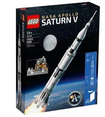 LEGO Ideas NASA Apollo Saturn V Set (92176) • $298
