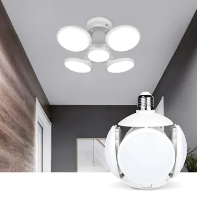 LED E27 Football Bulb Indoor Lighting Folding Lamp 40W Energy Saving Bulb 220V • £9.39