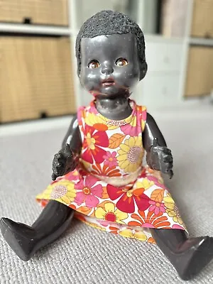 1950s Black Pedigree Walker Flirty Eyed Doll Mary Lou 21” England TLC • $63.15