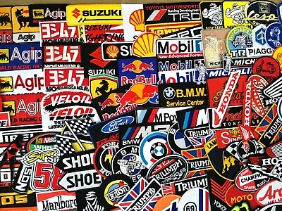 Lot Patch 500 Pcs Motor Racing Car Sew Iron On Patch Sports Wholesale Random • $499