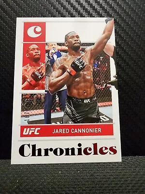 2022 Panini Chronicles UFC Jared Cannonier Red 167/199 • $1.25