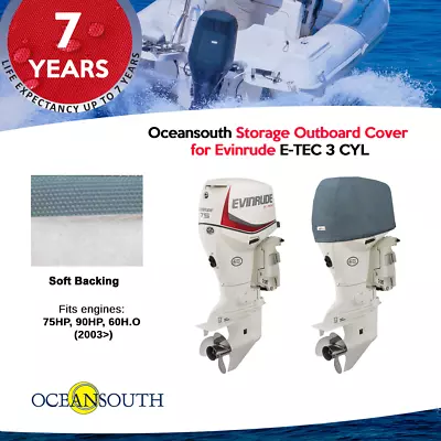 Oceansouth Cowling Cover For Evinrude E-TEC 3 CYL • $45.60