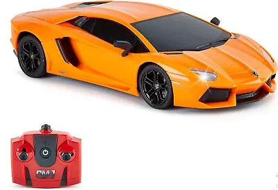 CMJ RC Cars™ Lamborghini Aventador Officially Licensed Remote Control Car 1:1 • £30.95