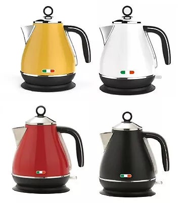 Vintage Electric Kettle 1.7L Stainless Steel Auto OFF 2200W Not Delonghi 4 Color • $69.99