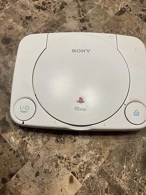 Sony Playstation PS One PS1 Slim Video Game Console Only For Parts Repair Only • $12