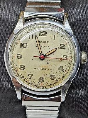 Mens Vintage Ww2 Military Watch Serviced • $48