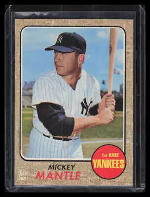 1996 Topps Mantle Redemption 18 Mickey Mantle 1968 Topps Sweepstakes /2500 (a) • $10