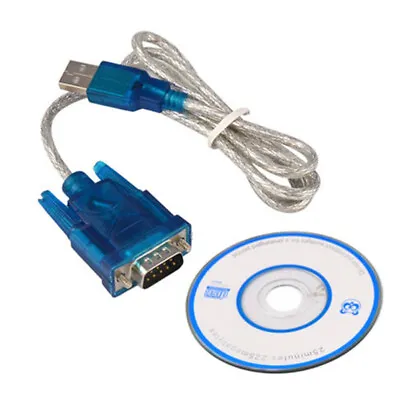 USB To RS232 Serial Port DB9 9 Pin Male COM Port Converter Adapter Cable ^P G--m • $2.79