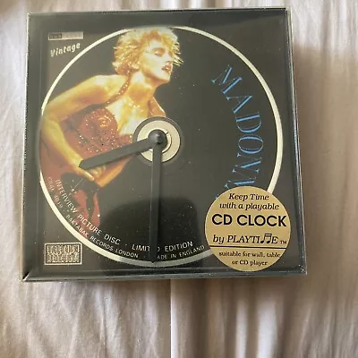 Madonna CD Clock Double A Battery • $18