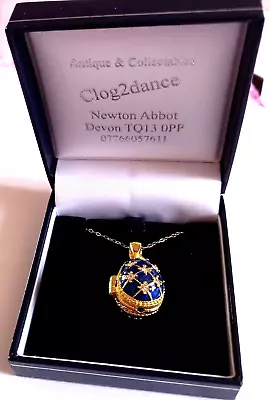 Faberge Pendant With Angel Surprise -beautiful • £149.99