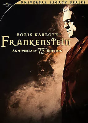 FRANKENSTEIN (DVD 2006 2-Disc Set); Anniversary 75th Edition) BORIS KARLOFF • $2.95