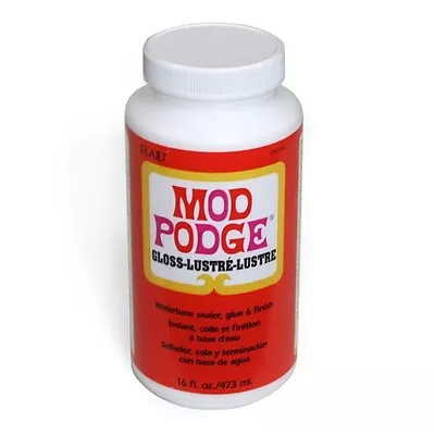 £11.95 • Buy 16oz MOD PODGE GLOSS FINISH GLUE ADHESIVE SEALER DECOUPAGE CRAFT NON TOXIC